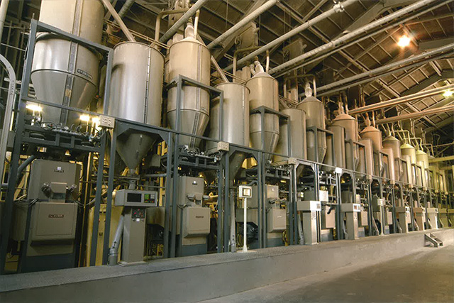 サタケ醸造精米プラント